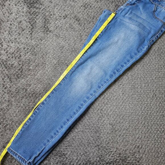 Rue 21 High Rise Ankle Jegging Jeans Size 4 Juniors Medium Wash - Picture 10 of 10